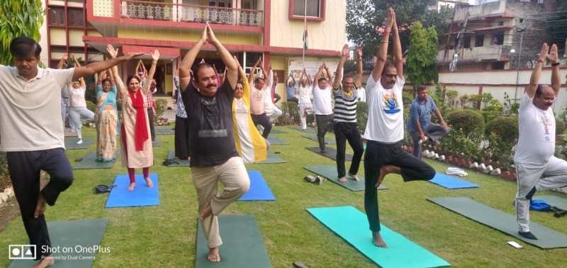 2nd Curtain Raiser in the run up to the International Day of Yoga 2024