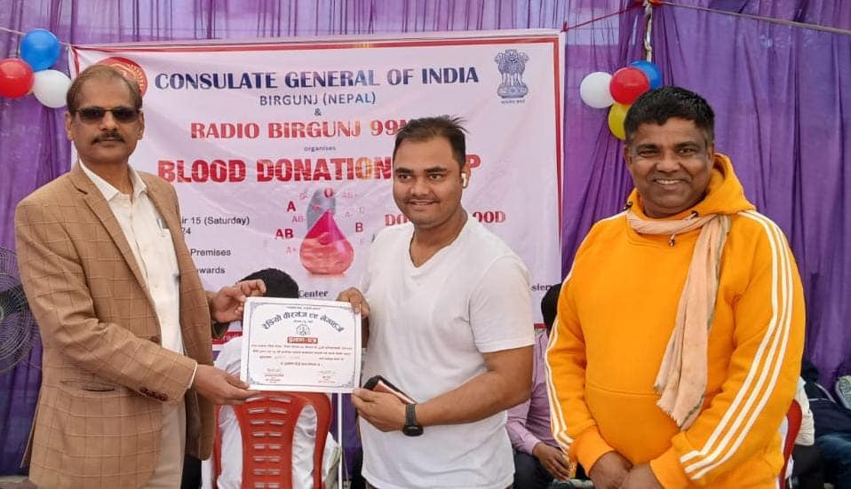 Blood Donation by Consulate